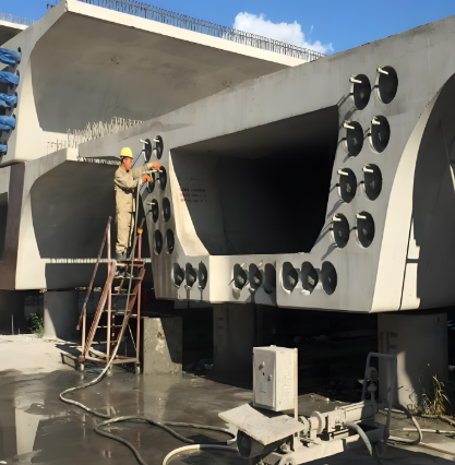 贡觉压浆料施工流程及注意事项